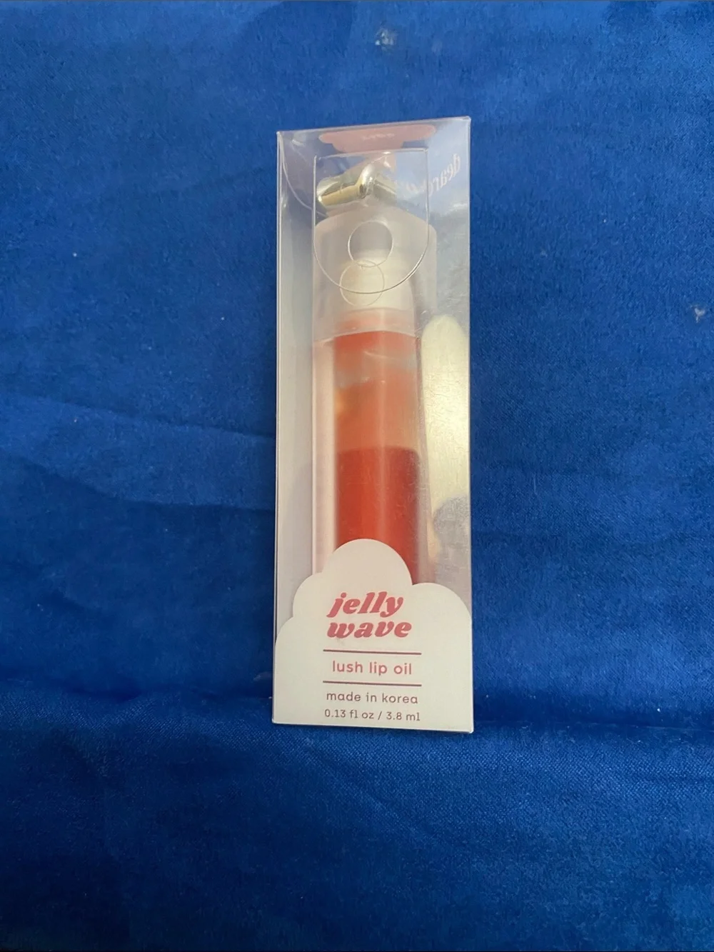 Jelly Wave Lush Lip Oil - Coral Red